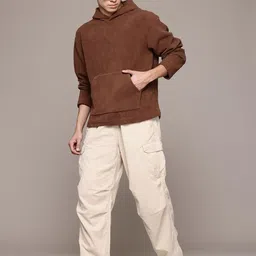 The Roadster Lifestyle Co. Corduroy Cargo Style Trousers image 4