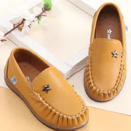 Cute Walk by Babyhug Formal & Party Wear Loafer - Mustard-picture-25
