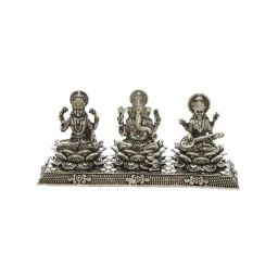 Sri Jagdamba Pearls 0.8 Silver Gajadhipa Divine Idol - 65 gm-picture-49