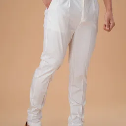 EKATVA ETHNIC Men Low-Rise Easy Wash Pleated Trousers image 2