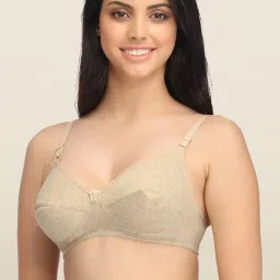 Clovia Beige Non Padded Bra image 4