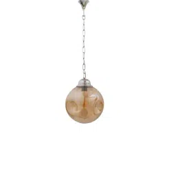 Kapoor Lamp Shades Amber Glass Pruet Luster Hanging Ceiling Light image 3