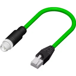RS PRO Straight Male M12 to Male RJ45 Ethernet Cable 10 m, 2067671-picture-34