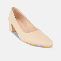 Chemistry Women PU Block Pumps image 5