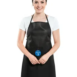 HOMESTIC 3-Pcs Black Waterproof Apron With Front Pocket-picture-31