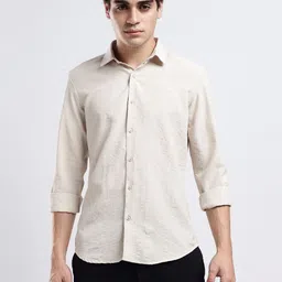 NEVER NEUD Men Classic Slim Fit Casual Shirt-picture-25