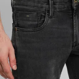 Peter England Jeans Grey Skinny Fit Jeans image 4