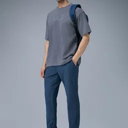 Technosport Men Typography Antimicrobial T-shirt image 4