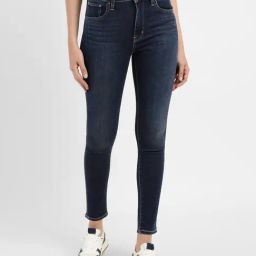 Levi's 721 Dark Blue Skinny Fit High Rise Jeans-picture-16