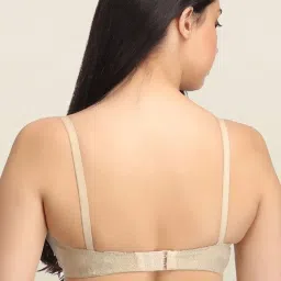 Clovia Beige Non Padded Bra image 2