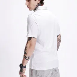Kook N Keech Solid Polo Collar T-shirt image 2