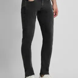 Peter England Jeans Grey Skinny Fit Jeans image 3