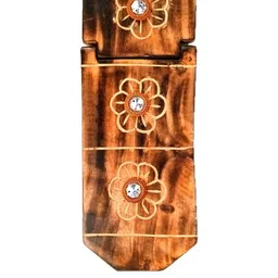 apka mart Brown Vintage Wrist Design Wall Clock image 3