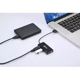 ENTER Hi-Speed Black 4 Port USB Hub, E-U4H100 image 4