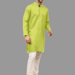 ANUJ FASHION Mandarin Collar Long Sleeves A-Line Kurta-picture-40