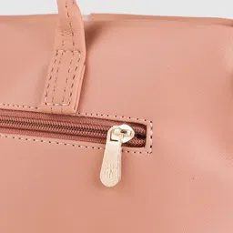 Baggit Women Pink Structured Handheld Bag image 5