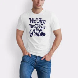 Seekbuylove Men Typography Printed Bio Finish T-shirt image 3