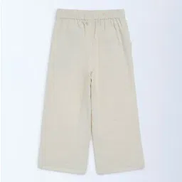 Utsa Kids by Westside Off-White Cotton-Blend Pants image 2