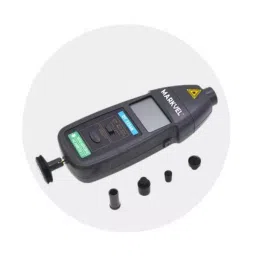 Markvel 50-150 mm Detecting Distance ABS Plastic Tachometer Combined, DT-2236B image 2