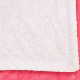 SIDLY PIDLY Pink & White Cartoon Characters AC Room 210 GSM Blanket image 5