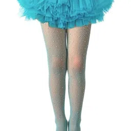 NESKA MODA Girls Glitter Fishnet Stockings-picture-20