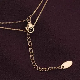 PALMONAS 18K Gold-Plated Stainless Steel Layered Chain image 2