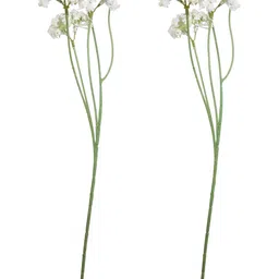Myntra Elegant Homes White 2 Pieces Artificial Flower image 3