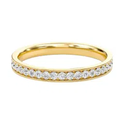SHINE ETERNAL Lab Grown Diamond 14k (585) Yellow Gold Ring for Women-picture-14