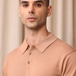 Mr Bowerbird Shirt Collar Pure Woollen Pullover image 4