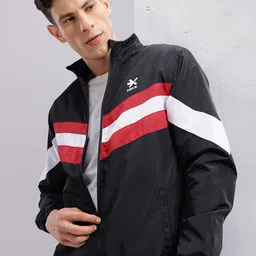 HRX by Hrithik Roshan Striped Lifestyle Jacket-image-70