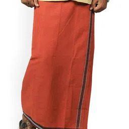 PRAKASAM COTTON Men Solid Cotton Dhoti Dhotis-image-77