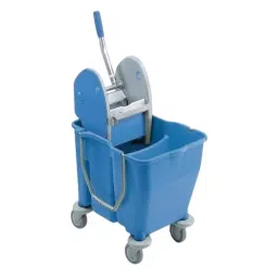 TASKI 12+18 L Bucket Mop Wringer Trolley 4 Wheel Assorted For Cleaning And Mopping Floors, D6012993 (Pack of 4)-picture-37