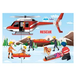 FunBlast Fire Rescue Team Jigsaw Puzzle for Kids  Set of 1- 24 Pcs Puzzle-picture-35