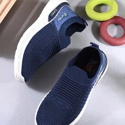 BIRDE Boys Woven Design Slip-On Flyknit Sneakers-picture-29