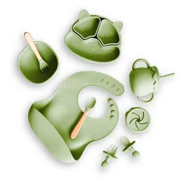 BabyStreet 6- Pcs Dishwasher Safe All-In-One Feeding Set-picture-37