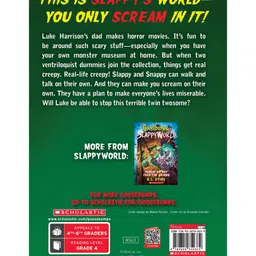 scholastic Goosebumps Slappyworld 03: I Am Slappy's Evil Twin Story Book By R L Stine - English image 2