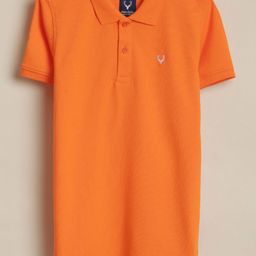 Allen Solly Junior Boys Polo Collar Pure Cotton Regular Fit T-shirt-picture-12
