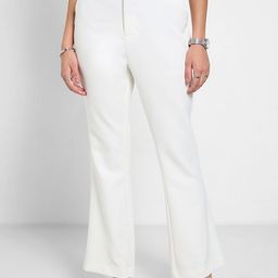 Annabelle by Pantaloons Women Flared Mid-Rise Trousers-picture-25