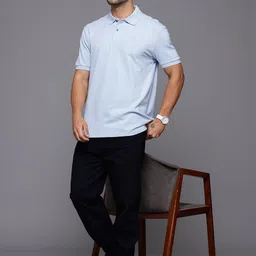 NEXT Regular Fit Polo Collar T-shirt image 4