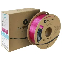Polymaker PolyLite 1.75 mm Silk PLA 3D Printer Filament Magenta (Spool of 1 Kg) image 5