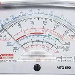 MetroQ MTQ 890 10-1000V AC Analog Multimeter image 3