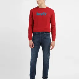 levi's Men's 512 Indigo Slim Tapered Fit Mid Rise Jeans image 1