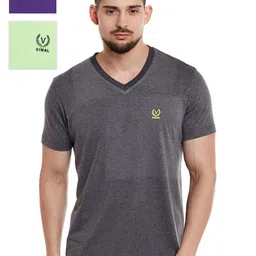 mack jonney VIMAL JONNEY Pack of 3 Slim Fit T-shirts-picture-25