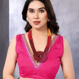 Panzora Ombre Poly Georgette Saree image 3