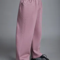 MINI & MING Girls Relaxed Easy Wash Pleated Trousers image 2