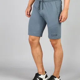 united colors of benetton Printed Men Grey Casual Shorts image 3