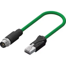 RS PRO Straight Male M12 to Male RJ45 Ethernet Cable 2 m, 2017179-picture-35