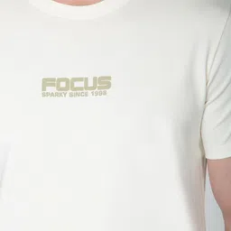 Sparky Men Logo Printed Round Neck Short Sleeves Cotton T-shirt image 4