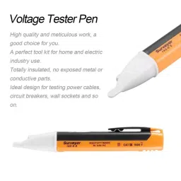 NUTAN Voltage Testers ABS Plastic Yellow & Black, VOLT ALERT image 4