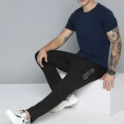 HRX by Hrithik Roshan Men Solid Track Pants image 1